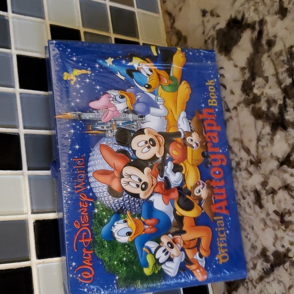 Disney autograph book